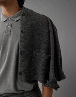 AE Long-Sleeve V-Neck Cardigan