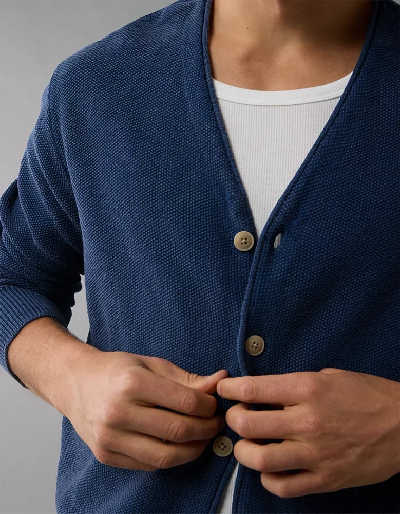 AE Washed Cardigan