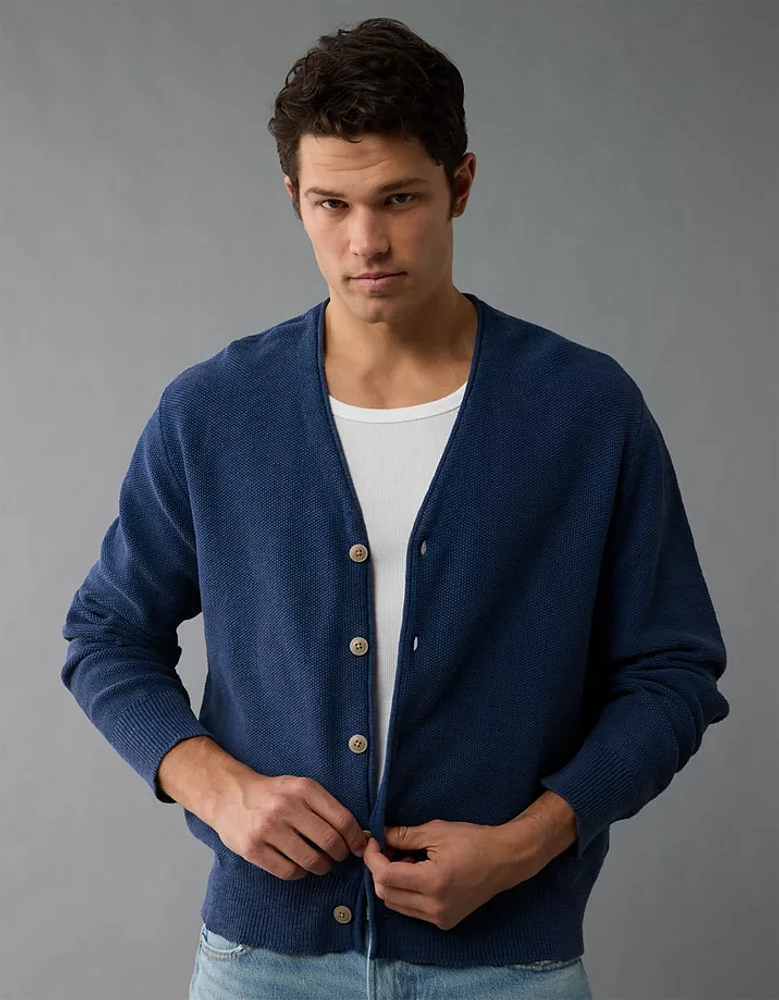 AE Washed Cardigan