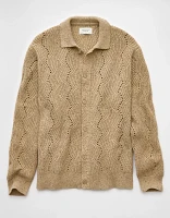 Cardigan à col AE