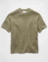 AE Open Knit Sweater T-Shirt