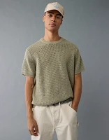 AE Open Knit Sweater T-Shirt