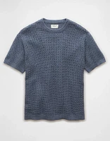 AE Open Knit Sweater T-Shirt