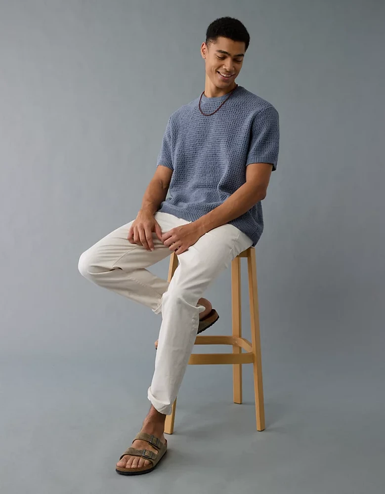 AE Open Knit Sweater T-Shirt