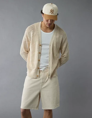 Cardigan au crochet à encolure en V AE