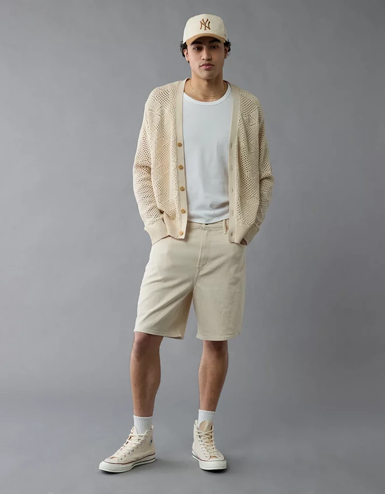 Cardigan au crochet à encolure en V AE