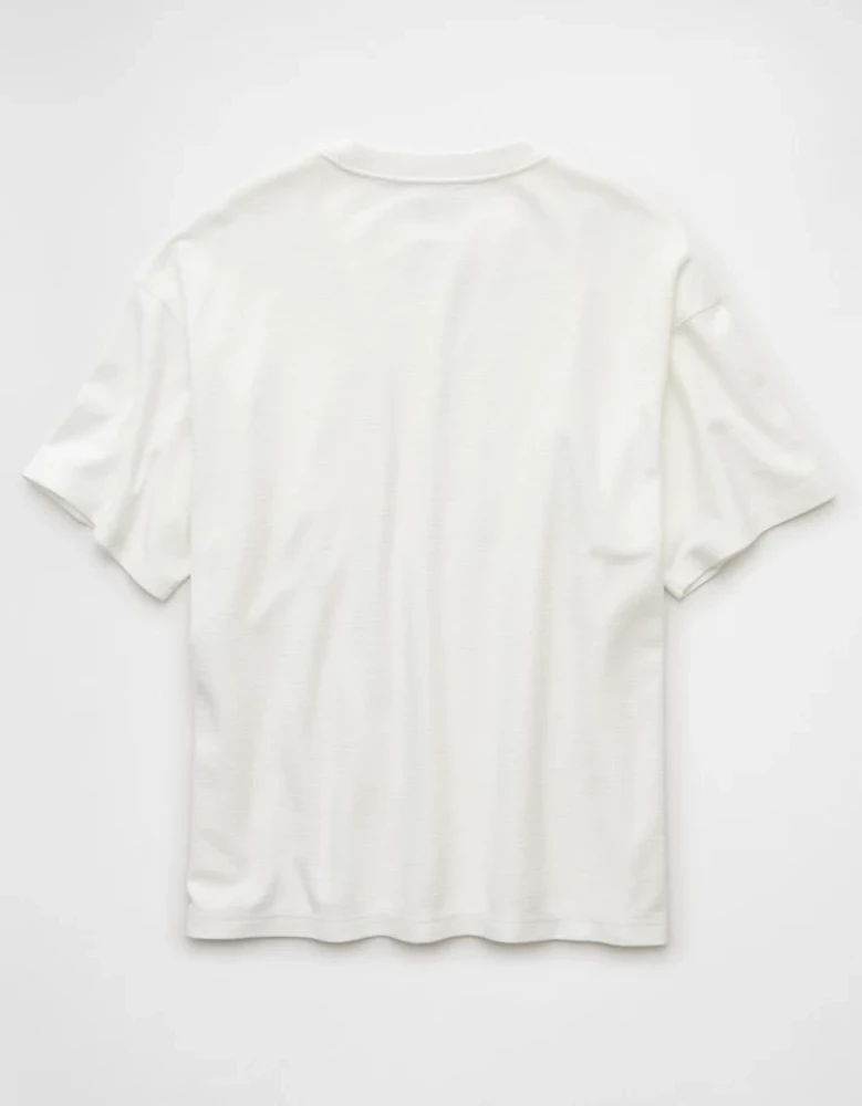 T-shirt droit texturé 24/7 AE