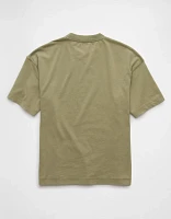 AE Boxy Sueded Jersey T-Shirt