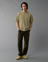 AE Boxy Sueded Jersey T-Shirt
