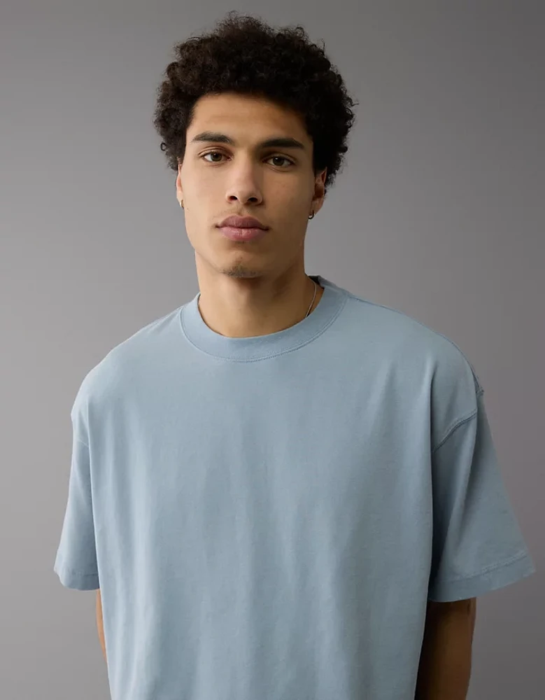 AE Boxy Sueded Jersey T-Shirt