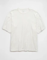 AE Boxy Linen-Blend T-Shirt