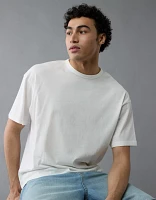AE Boxy Linen-Blend T-Shirt