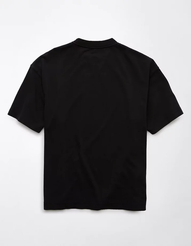 AE Boxy Sueded Jersey T-Shirt