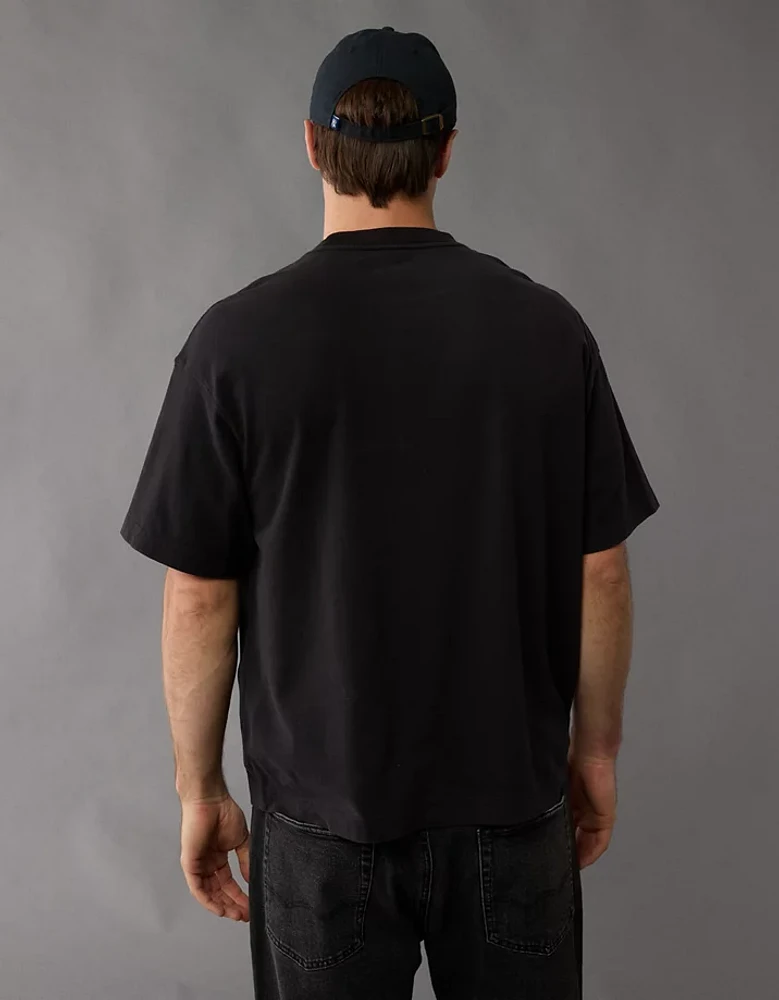 AE Boxy Sueded Jersey T-Shirt
