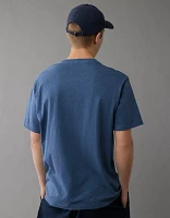 T-shirt flammé de style déjà porté AE