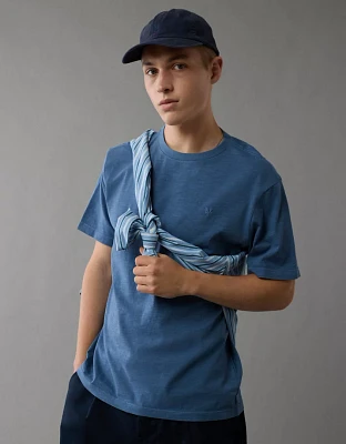 T-shirt flammé de style déjà porté AE