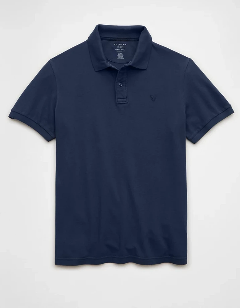 AE Lived-In Pique Polo Shirt