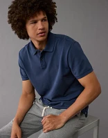 AE Lived-In Pique Polo Shirt
