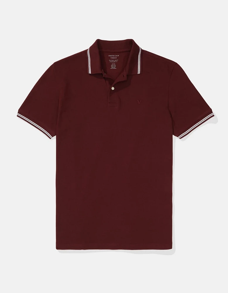 AE Lived-In Pique Polo Shirt