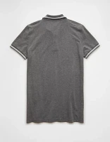 AE Lived-In Slim Fit Pique Polo Shirt