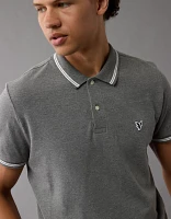 AE Lived-In Slim Fit Pique Polo Shirt