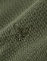 AE Lived-In Stretch Pique Slim Fit Tipped Polo Shirt