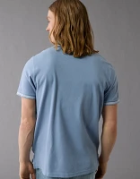 AE Lived-In Stretch Pique Slim Fit Tipped Polo Shirt