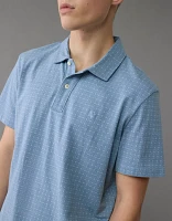 Polo imprimé de club à logo 24/7 AE