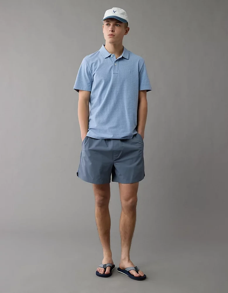 Polo imprimé de club à logo 24/7 AE