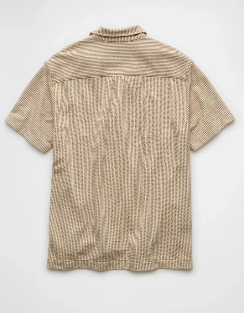Chemise campeur en seersucker AE