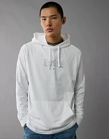 AE Long-Sleeve Logo Graphic Hoodie T-Shirt