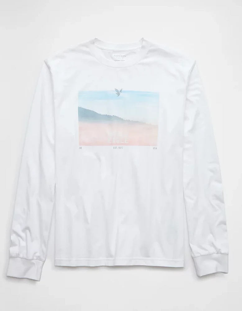 AE Long-Sleeve Graphic T-Shirt