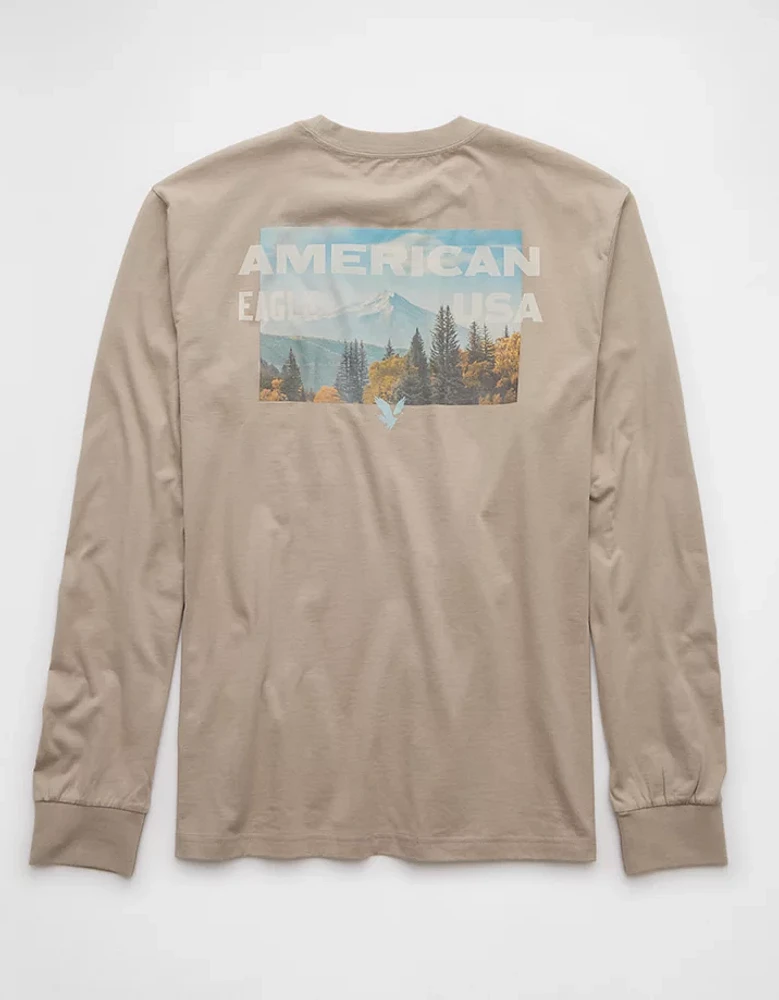 AE Long-Sleeve Graphic T-Shirt