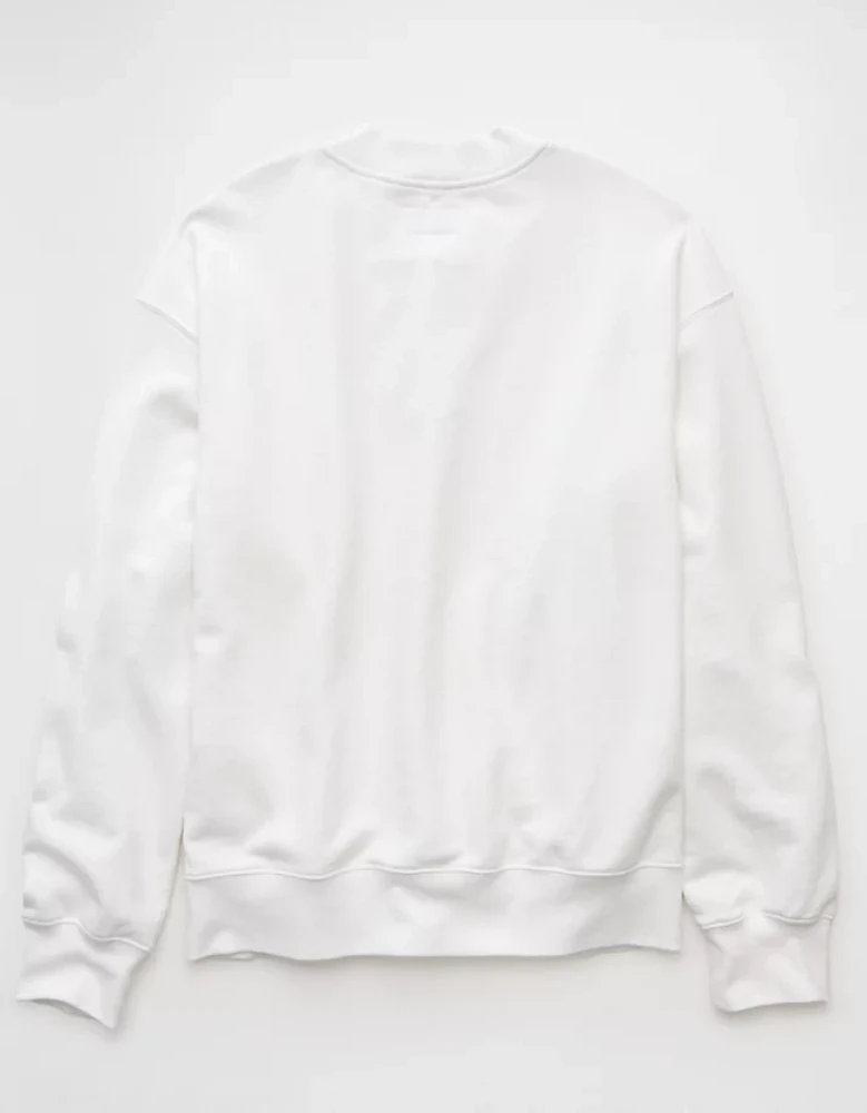 Chandail henley en molleton AE
