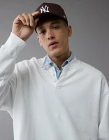 Chandail henley en molleton AE