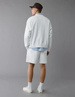 Chandail henley en molleton AE