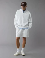 Chandail henley en molleton AE