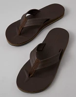 AE Men's Classic Leather Flip Flop