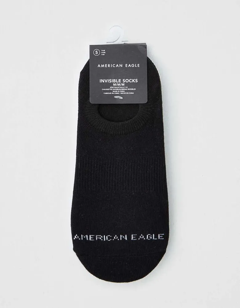 AE Invisible Socks 5-Pack