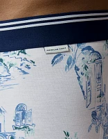 Caleçon boxeur ajusté ultradoux à motif de paysage pour hommes AEO