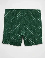Caleçon boxeur ajusté ultradoux à pois pour hommes AEO