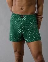 Caleçon boxeur ajusté ultradoux à pois pour hommes AEO