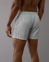 AEO Men's Cable Knit Slim Ultra Soft Boxer Short