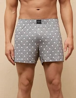 AEO Men's Mini Snowmen Slim Knit Ultra Soft Boxer Short