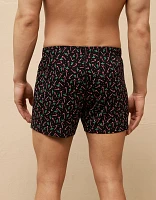 AEO Men's Mini Candy Canes Slim Knit Ultra Soft Boxer Short