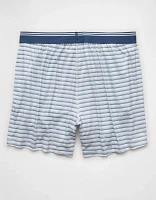 AEO Men's Striped Ultra Soft Pocket Boxer Short