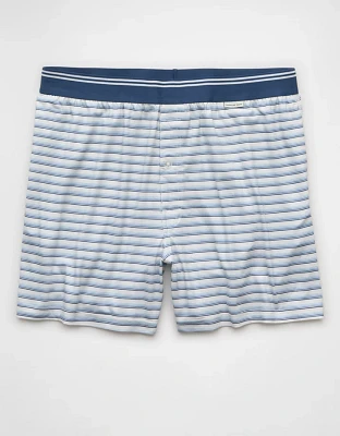 AEO Men's Striped Ultra Soft Pocket Boxer Short