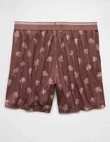 Caleçon boxeur à poche ultradoux palmiers pour hommes AEO