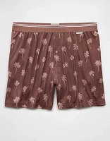 Caleçon boxeur à poche ultradoux palmiers pour hommes AEO