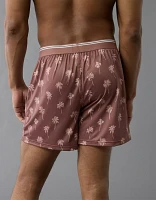 Caleçon boxeur à poche ultradoux palmiers pour hommes AEO